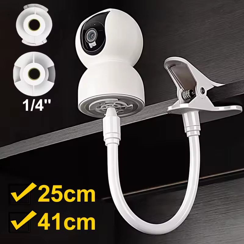 Monitor Arm Clamp - Supporto per webcam flessibile con clip