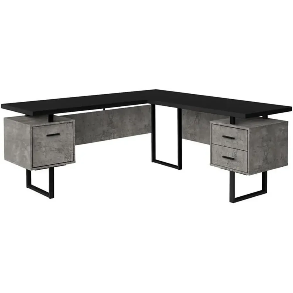 Desk Setup L Shaped - Scrivania per computer a forma di