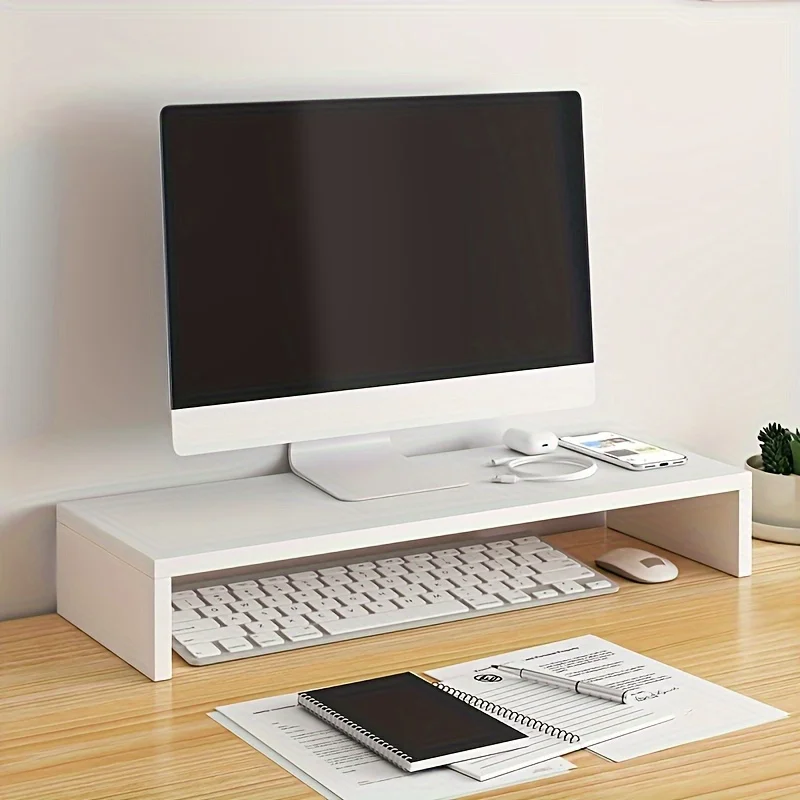 Monitor Riser Wood - Supporto per Monitor in Legno Spazioso
