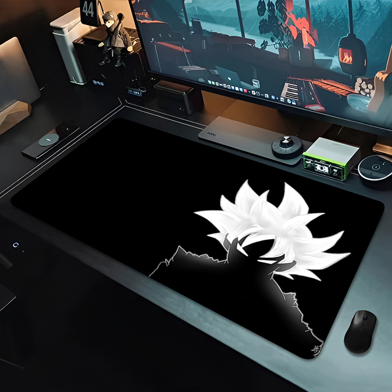 Desk Setup Mat - Tappetino per Mouse DBZ Black Anime