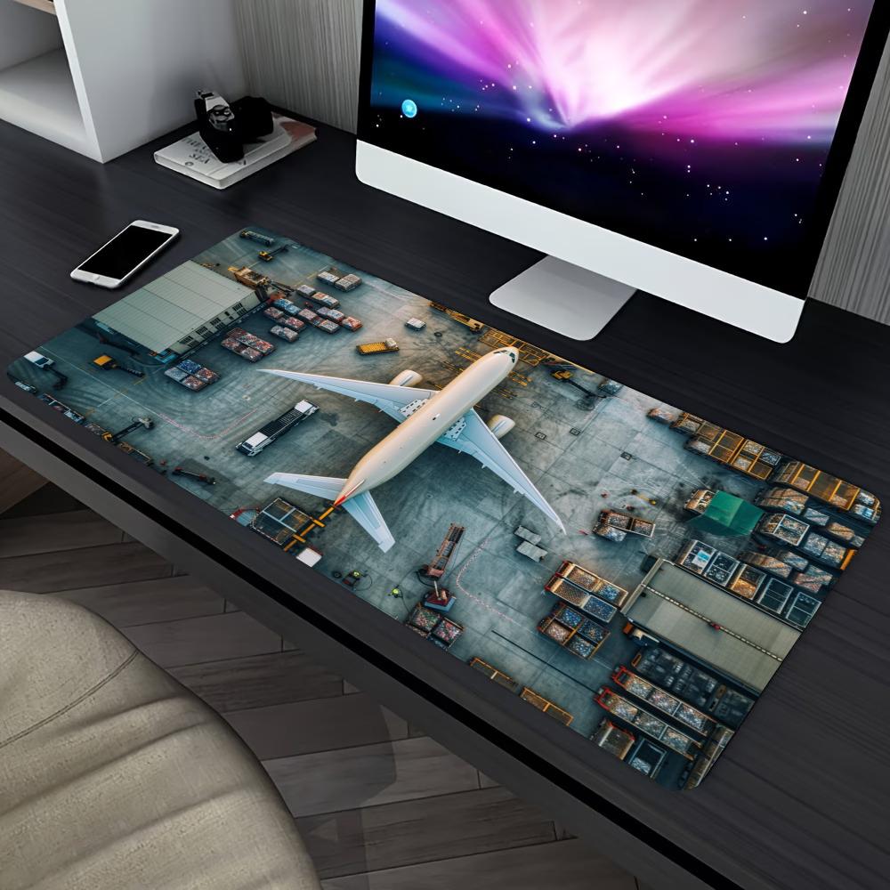 Desk View Setup - Tappetino per Mouse da Gaming con
