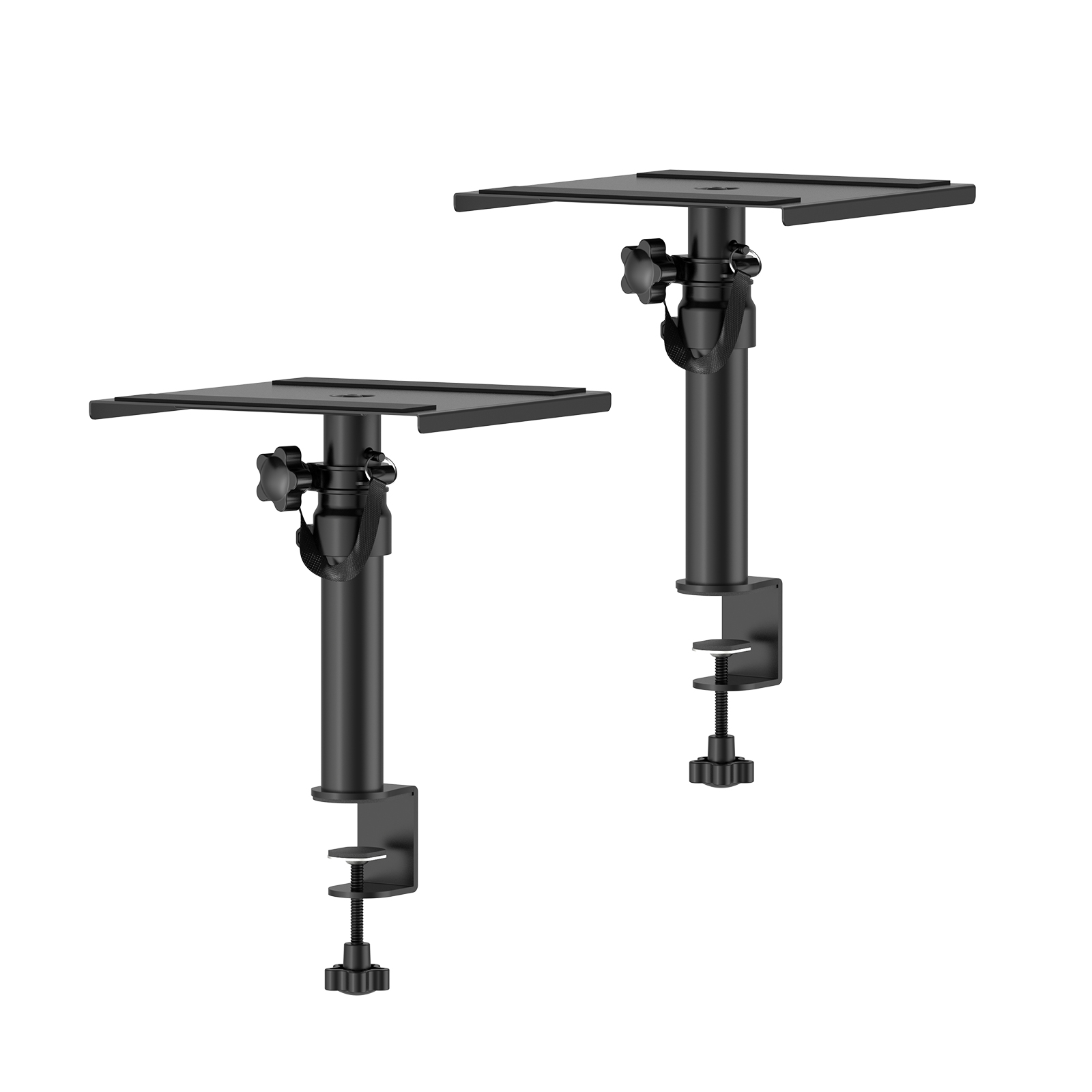 Desk Setup With 2 Monitors - Set di 2 supporti per altoparlanti