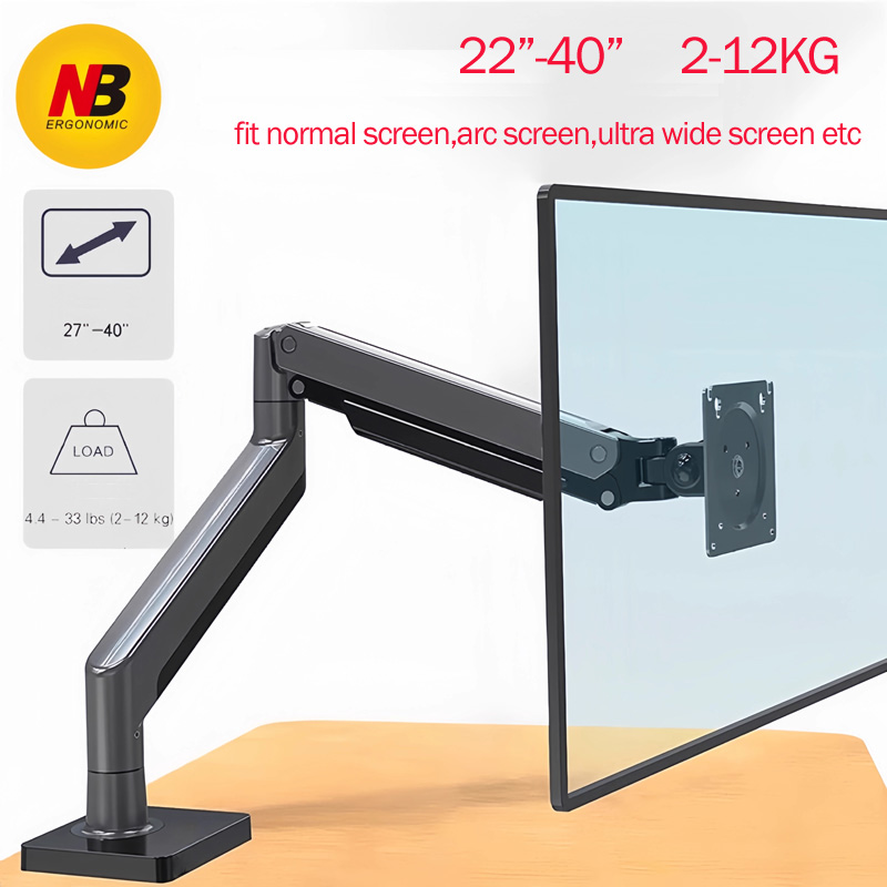 Desk Setup Monitor Arm - Supporto per Monitor da Scrivania NB