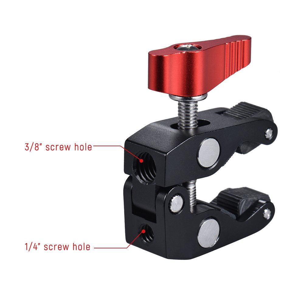 Monitor Arm Clamp - Morsetto a testa sferica multifunzione in