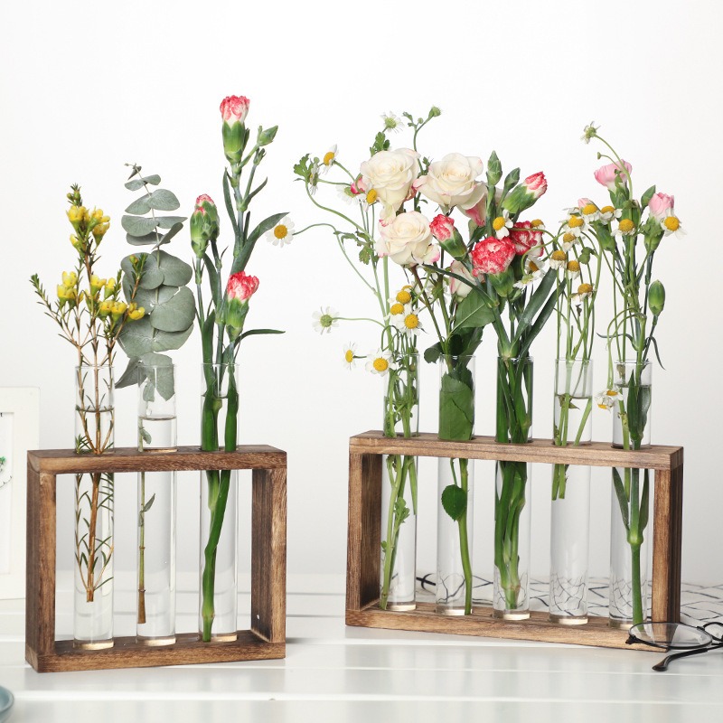 Desk Setup Plant - Fioriera idroponica in vetro a 5