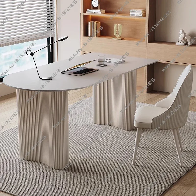 Desk Setup L Shaped - YX Camera da letto Tavolo per