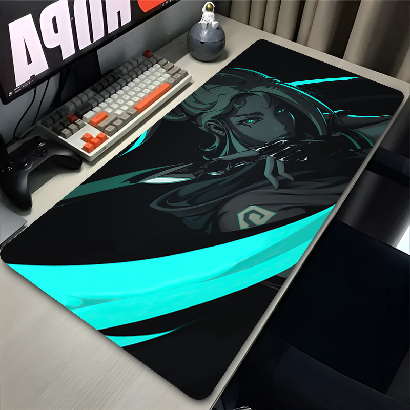 Desk Setup Mat - Tappetino per Mouse XXL Valorant Jett,