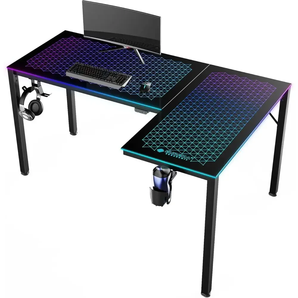 Desk Setup L Shaped - Scrivania da Gaming a L Reversibile