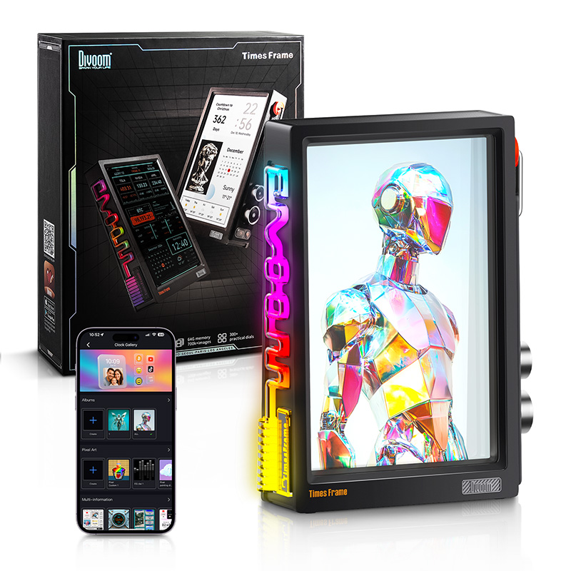 Desk Setup Diy - Divoom Times Frame Schermo Intelligente HD