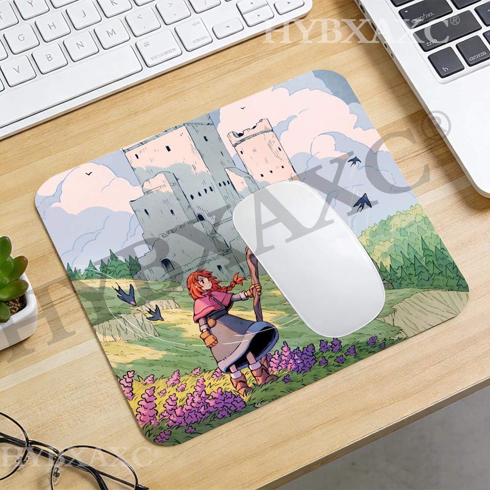 Desk Setup For Work - Tappetino per Mouse HYBXAXC con Tema