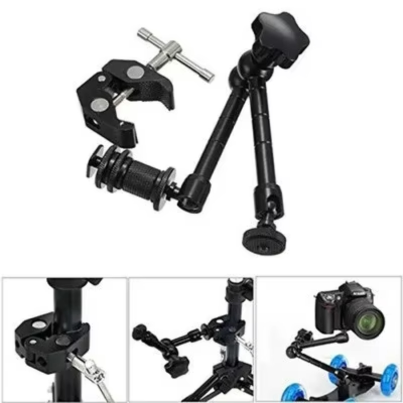 Monitor Arm Clamp - Morsetto Super Clamp 7/11 Pollici con
