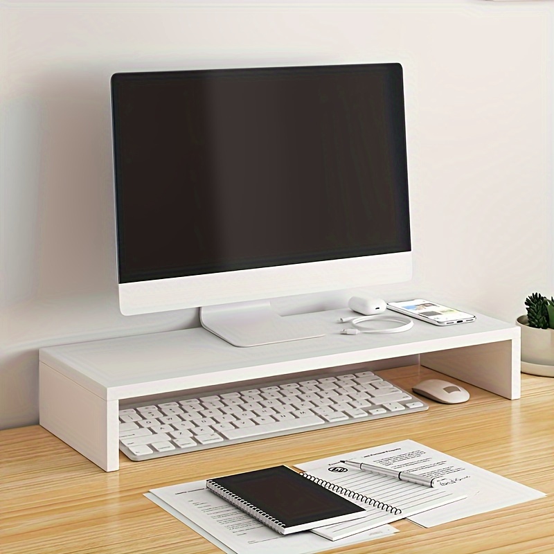 Monitor Riser Wood - Spazioso supporto per monitor in legno