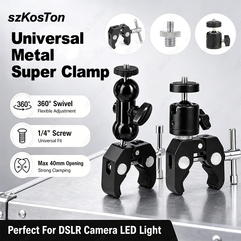 Morsetto Super Clamp in Metall - Monitor Arm Clamp recensione e prezzo