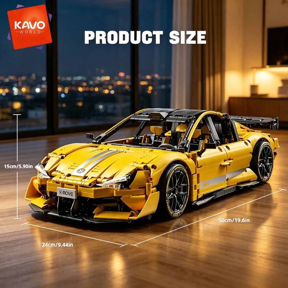 KAVOWORLD 2143 pezzi Auto da C - Desk Setup Diy recensione e prezzo