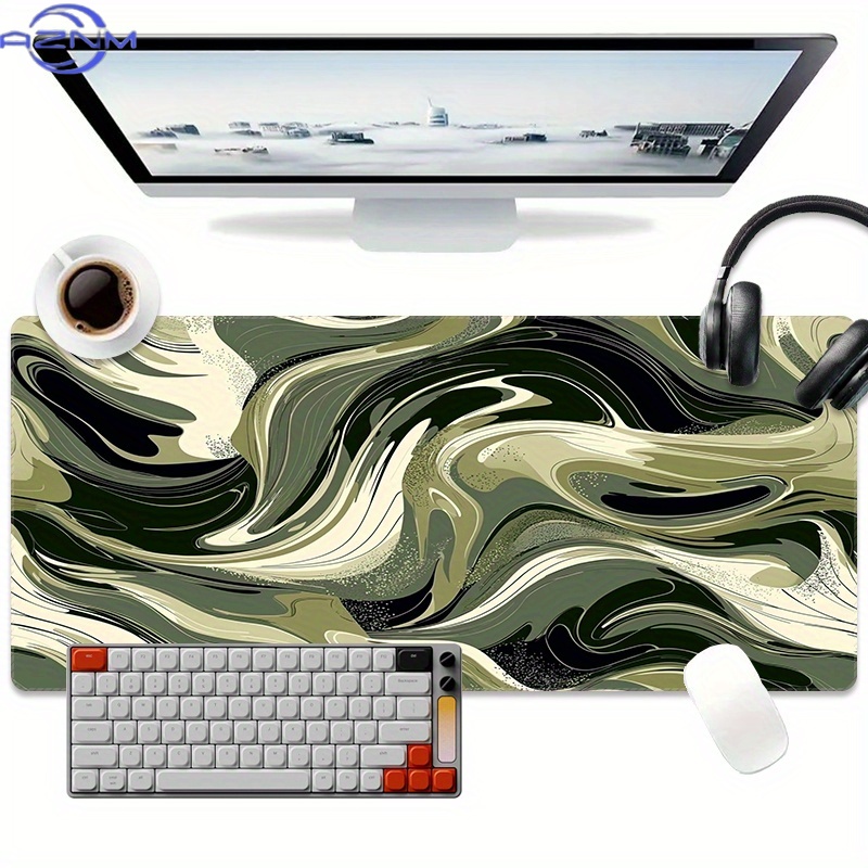 Tappetino per mouse da gioco e - Desk Setup Black And White recensione e prezzo