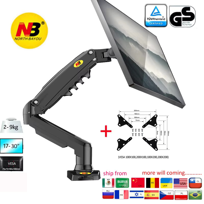 NUOVO NB F80 Supporto per Moni - Desk Setup Monitor Arm recensione e prezzo