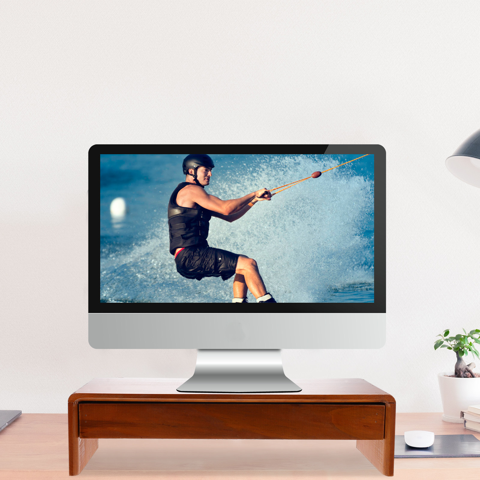 Supporto Rialzante per Compute - Monitor Riser Wood recensione e prezzo