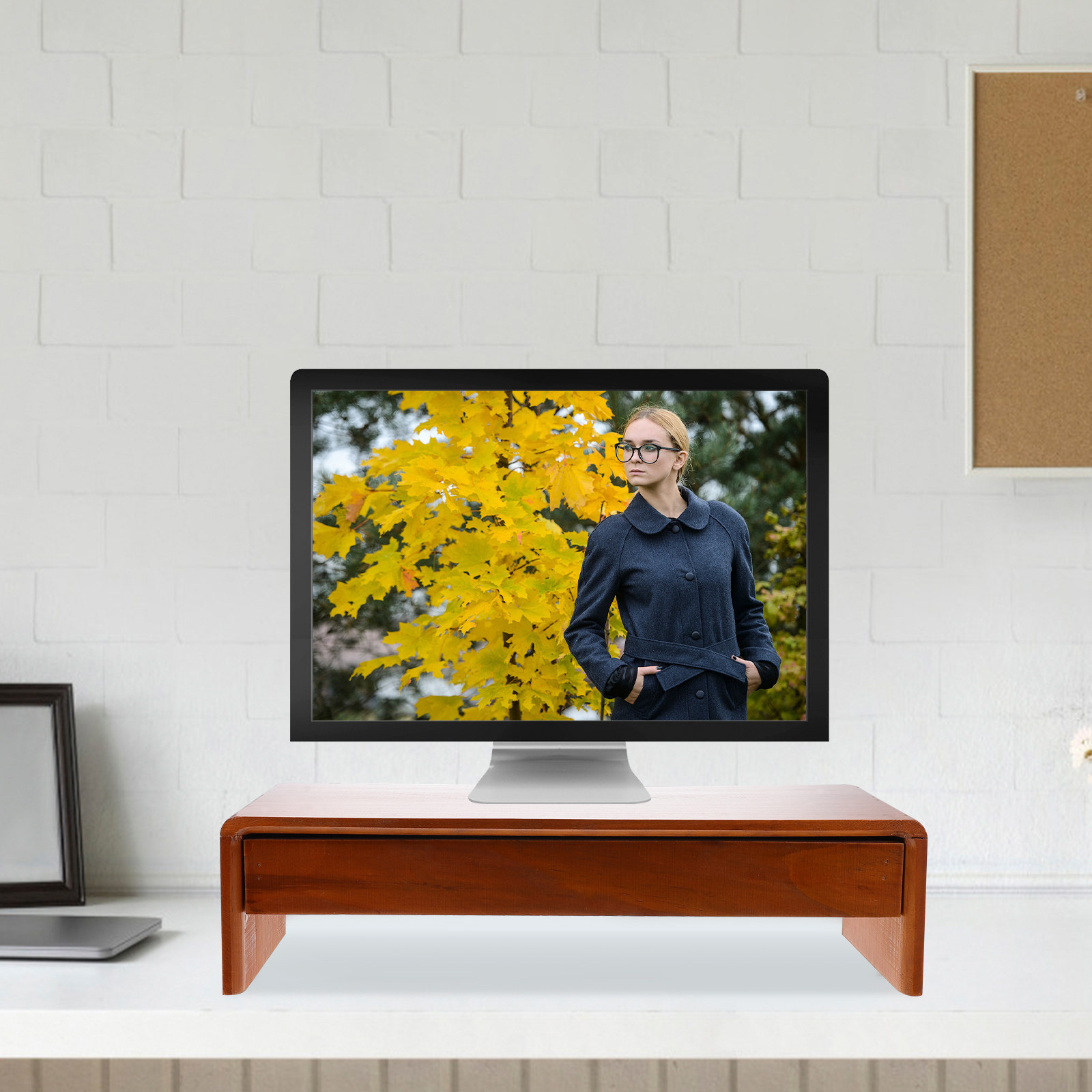 Supporto Rialzante per Compute - Monitor Riser Wood recensione e prezzo