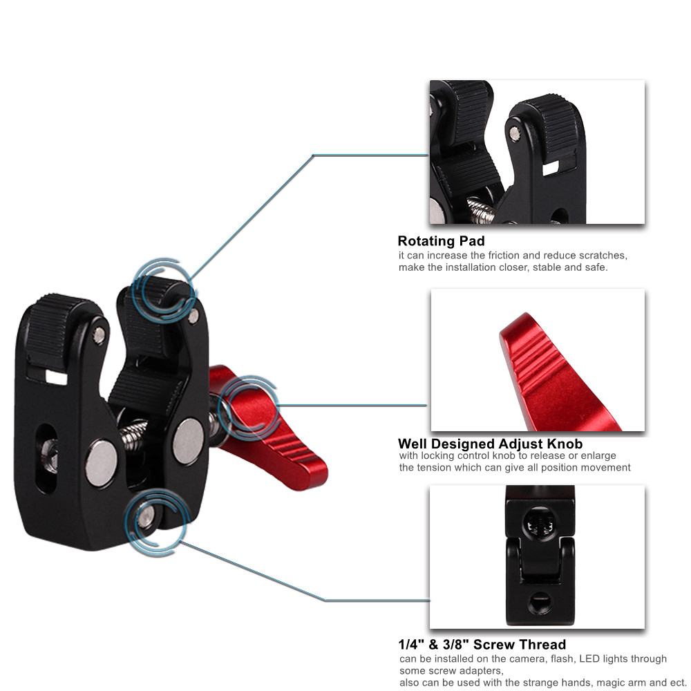 Morsetto a testa sferica multi - Monitor Arm Clamp recensione e prezzo
