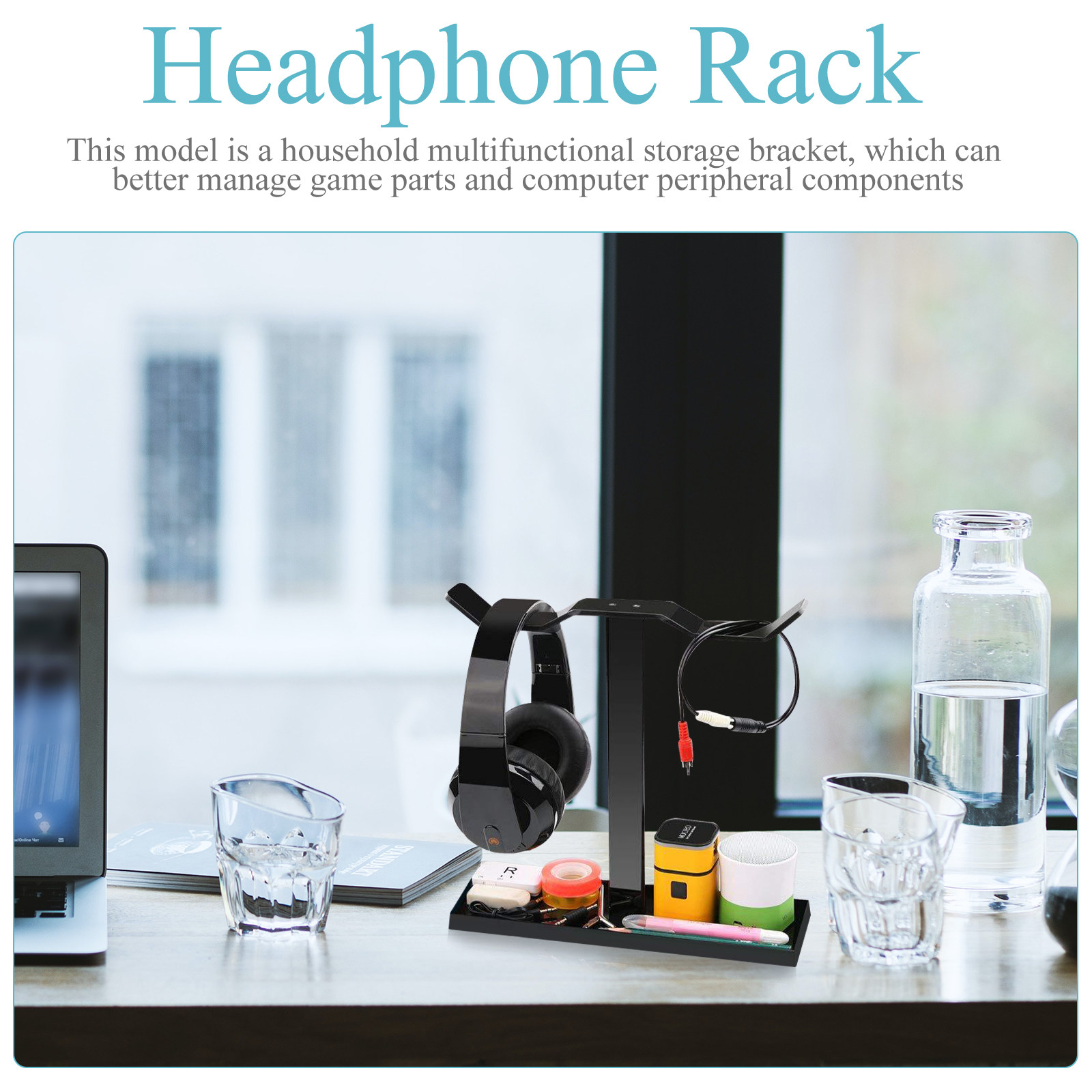 Supporto per Cuffie in Acrilic - Desk Setup Headphones recensione e prezzo