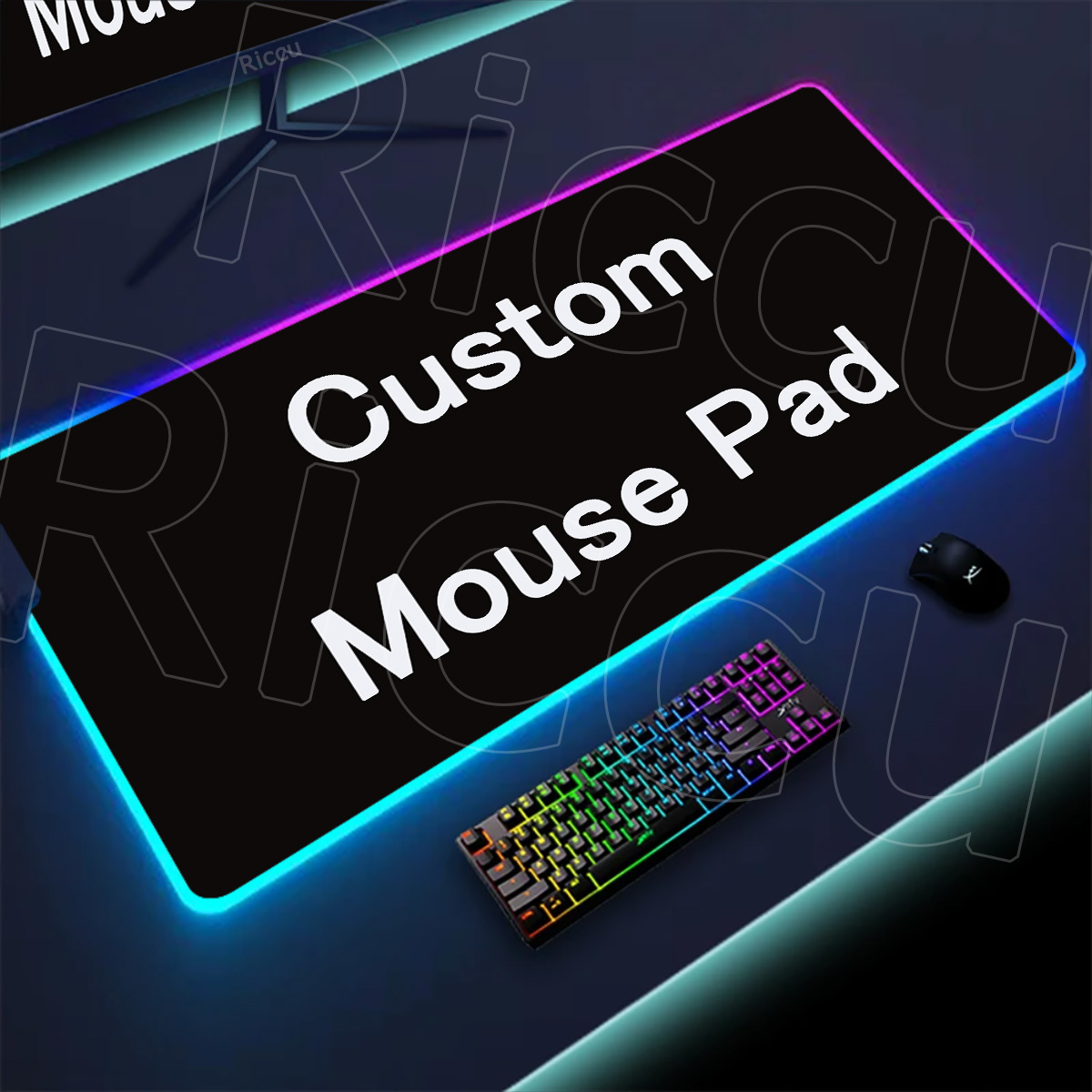 Grande Tappetino per Mouse RGB - Desk Setup Diy recensione e prezzo