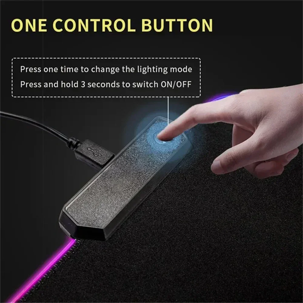 Grande Tappetino per Mouse RGB - Desk Setup Diy recensione e prezzo