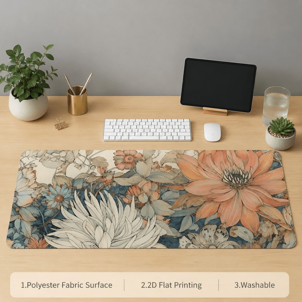 Tovaglietta retrò floreale con - Desk Setup For Work recensione e prezzo