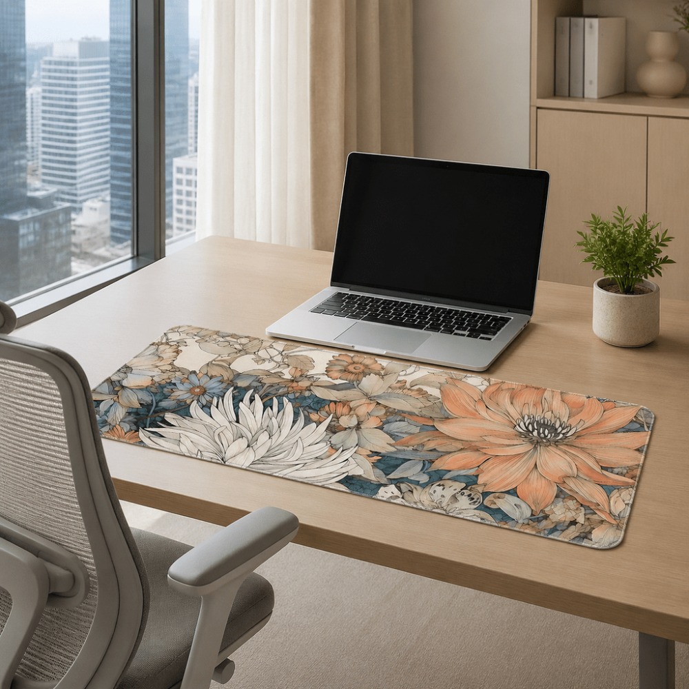 Tovaglietta retrò floreale con - Desk Setup For Work recensione e prezzo