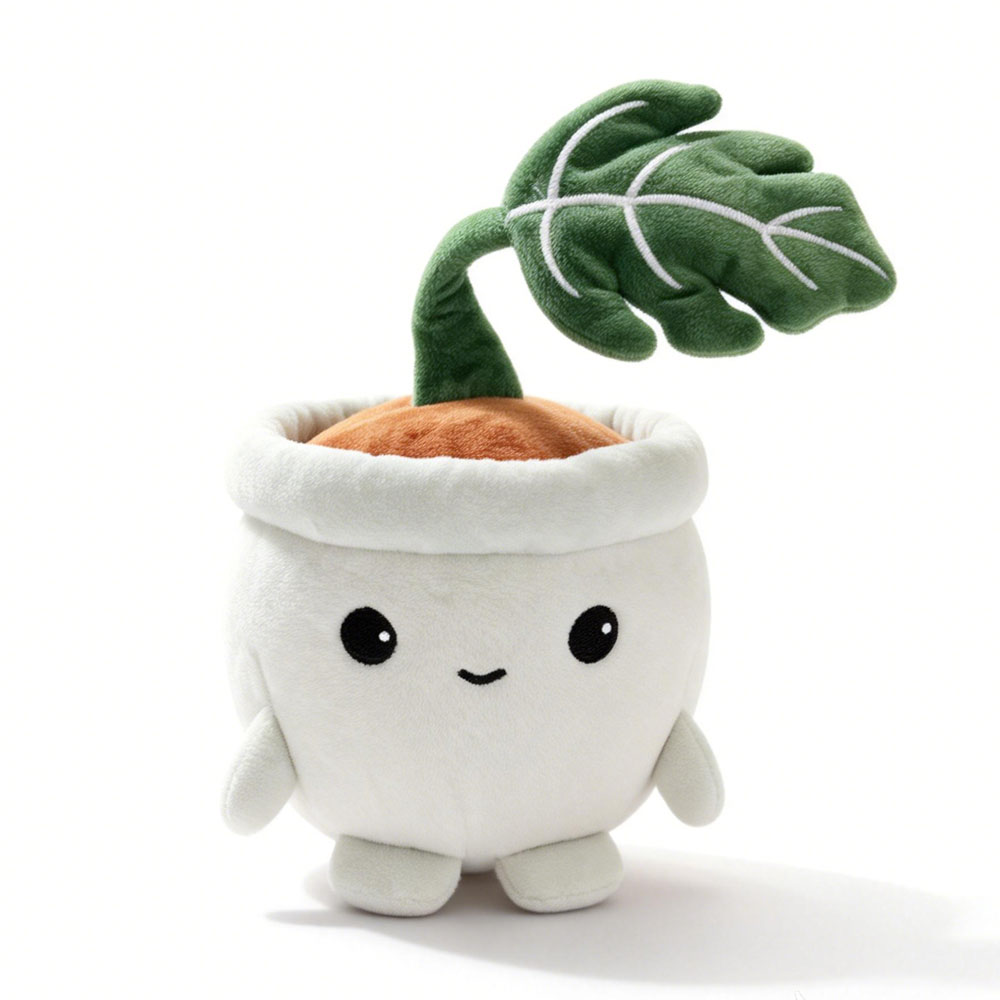 Simpatico Peluche a Forma di P - Desk Setup Plant recensione e prezzo