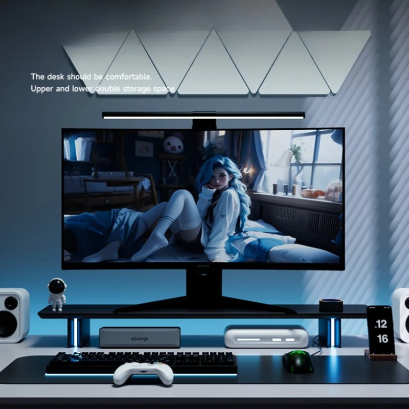 Supporto Monitor RGB Ergonomic - Desk Setup With 2 Monitors recensione e prezzo