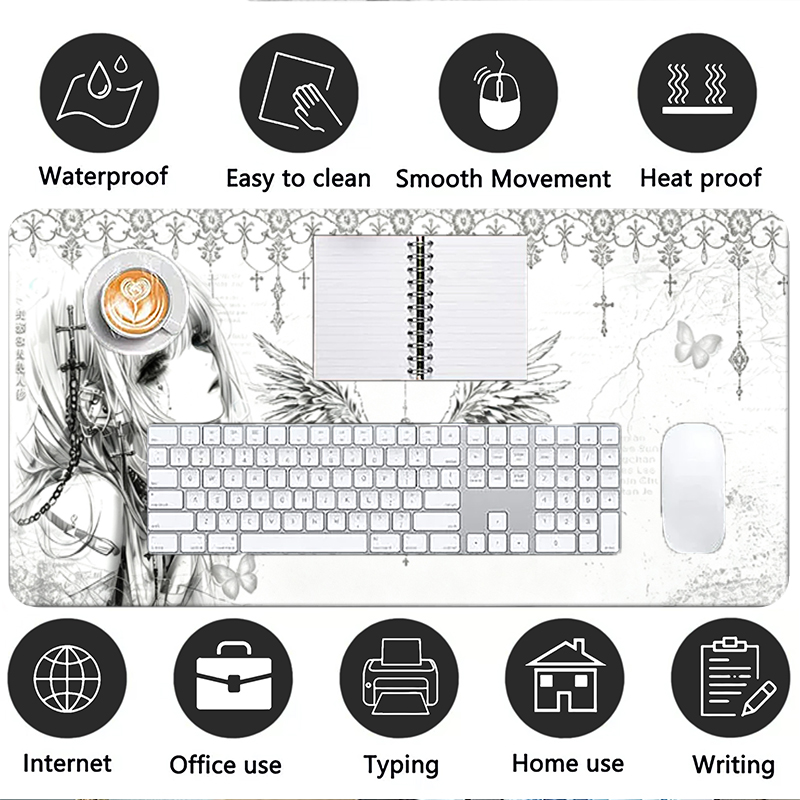 Tappetino per mouse in pelle,  - Desk Setup Mat recensione e prezzo