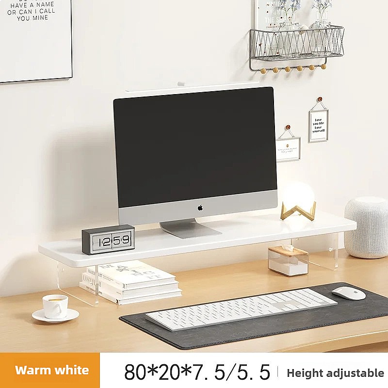 Supporto per Monitor in Noce,  - Monitor Riser Wood recensione e prezzo
